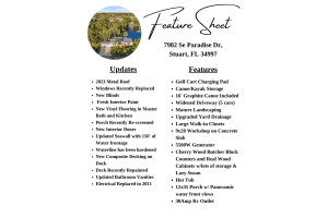 7982 SE Paradise Drive, Stuart, FL 34997 Sold 05/23/24