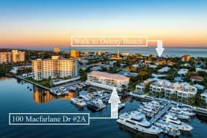 100 Macfarlane Drive 2a, Delray Beach, FL 33483 Sold 05/10/24