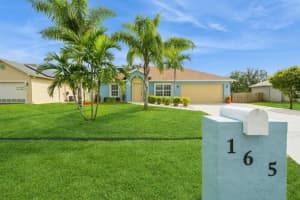 165 NW Peach Street, Port Saint Lucie, FL 34983 Sold 12/19/24