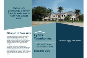 6991 30th Terrace, Fort Lauderdale, FL 33309 - MLS#R11042512