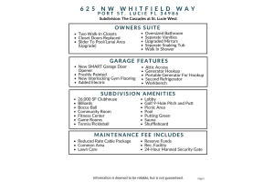 625 NW Whitfield Way, Port Saint Lucie, FL 34986 Sold 03/31/25
