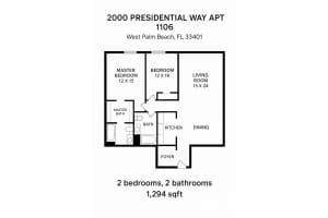 2000 Presidential Way 1006, West Palm Beach
