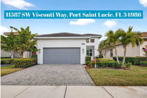 11587 Sw Visconti Way, Port St. Lucie, Fl 34986, Port Saint Lucie