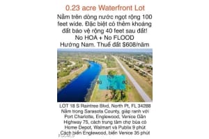 Lot 18 S Raintree Blvd, North Port