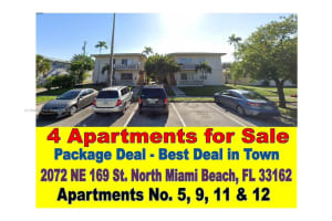 2072 Ne 169th Street 9, 11, 12 5, North Miami Beach 2072 Ne 169th Street 9, 11, 12 5, North Miami Beach