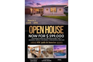 11827 Nw 39th Street, Sunrise 11827 Nw 39th Street, Sunrise