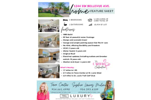 1244 Sw Bellevue Avenue, Port St. Lucie, Fl 34953, Port Saint Lucie 1244 Sw Bellevue Avenue, Port St. Lucie, Fl 34953, Port Saint Lucie