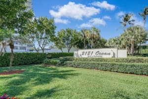 2121 N Ocean Boulevard 305w, Boca Raton