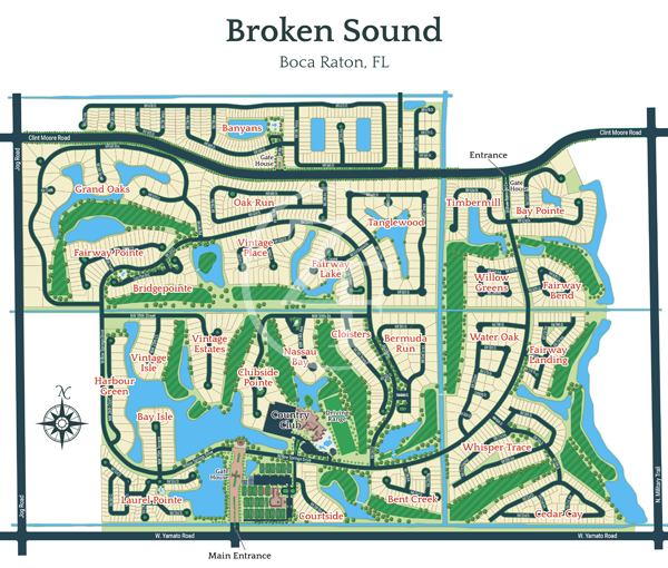 Broken Sound Club siteplan