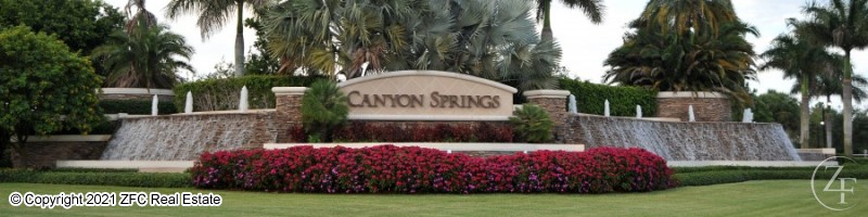 Canyon Springs Boynton Beach Homes for Sale