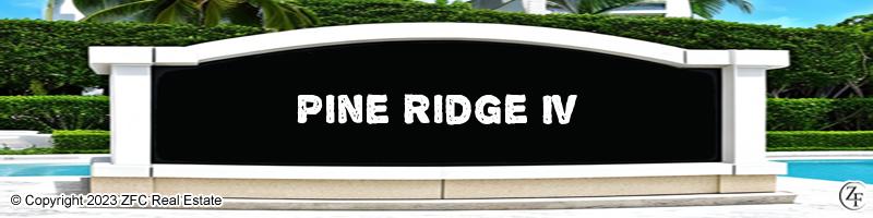 Pine Ridge Iv Pine Ridge Iv